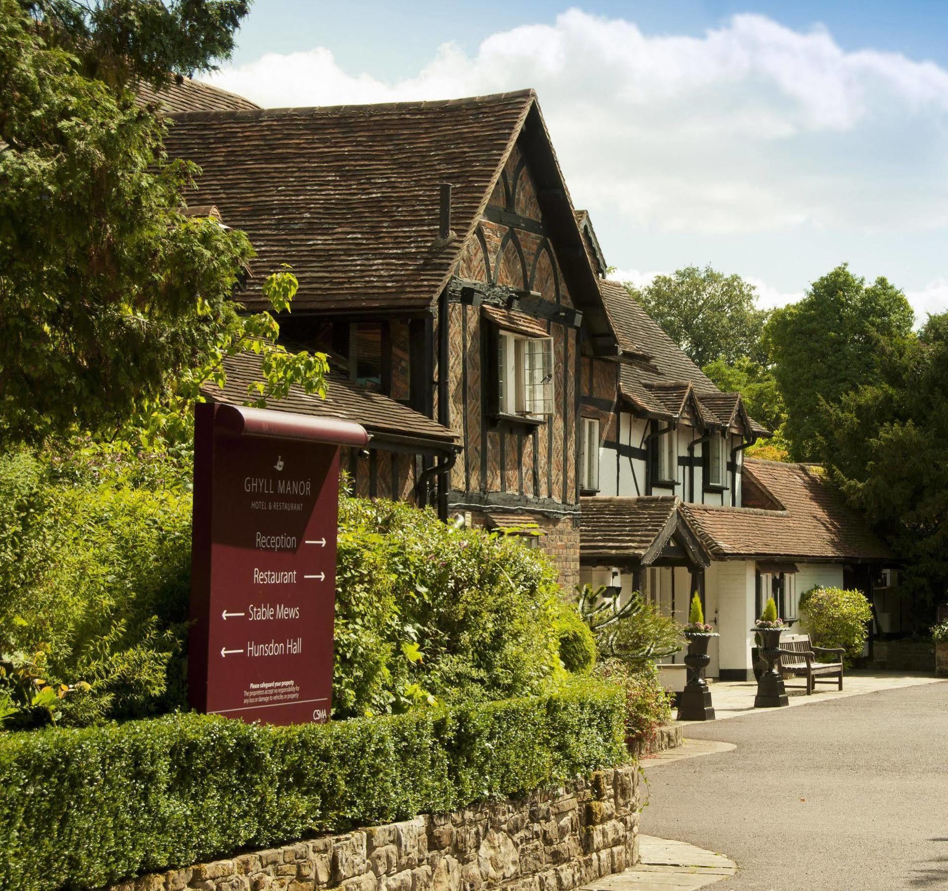 Ghyll Manor Country Hotel 霍舍姆 外观 照片